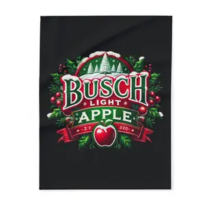 Limited Edition Busch Light Apple Blanket Limited Edition Busch Light Apple Blanket