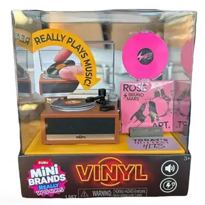 Zuru Mini Brands Vinyl Player Series 1 Assorted Mystery Cube Collectible