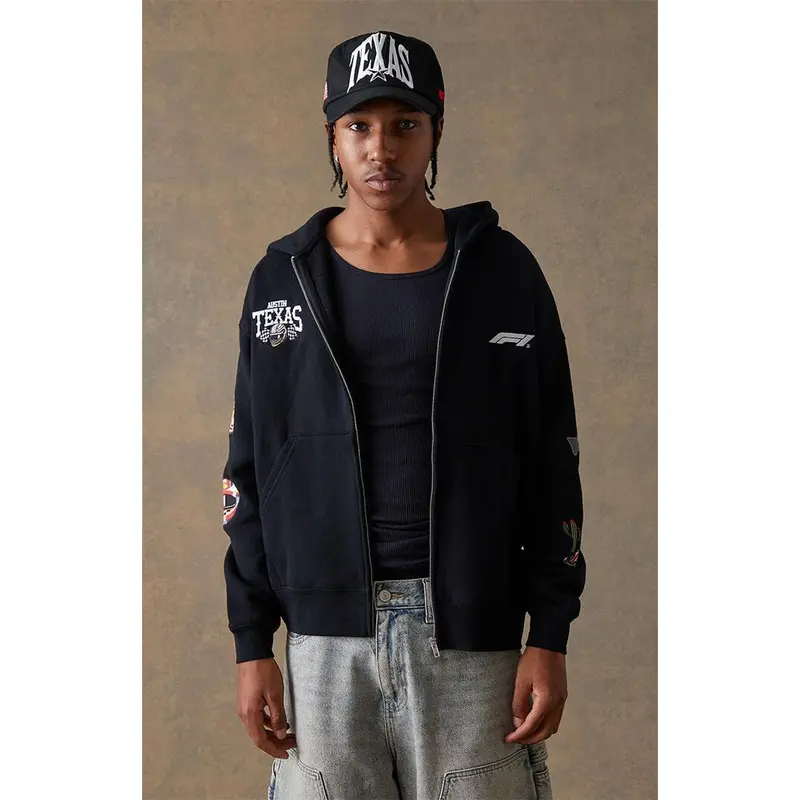 Formula 1 Men's x Pacsun United States Grand Prix 2025 Austin Texas Zip Up Hoodie
