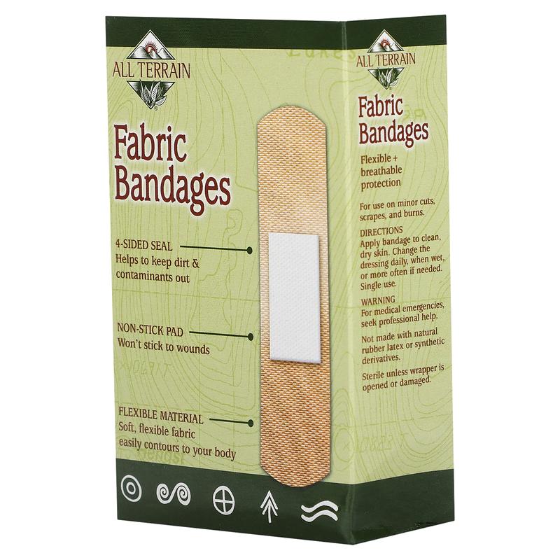 All Terrain Fabric Bandages, Assorted Sizes, 30 Bandages