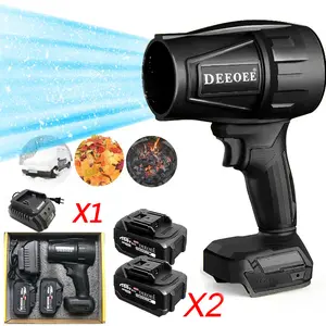 Turbo Jet Blower,Leaf Blower, Violent Turbo Fan, Brushless Pure Copper Motor,Car Drying After Wash, Handheld Snow Blower,Cordless Turbo Power Air Duster,Home Improve,Garden Mainte