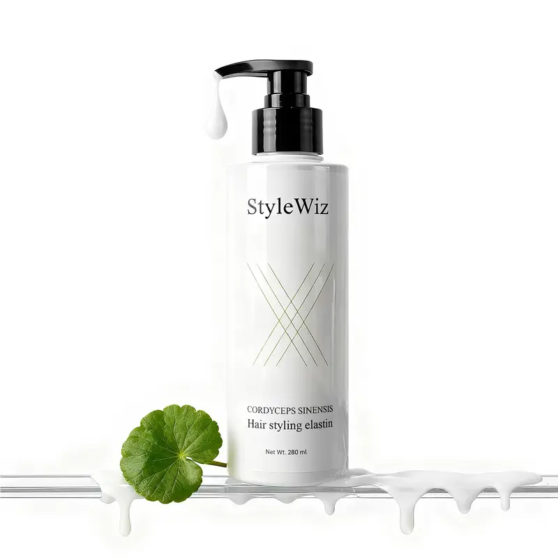 StyleWiz Curl Defining Cream for Curly and Wavy Hair Moisturizing Cream Gel Texture for Permed or Textured Styles Boosts Elasticity Long-Lasting Hold Shine and Volume 280 mL/9.5 Fl. Oz