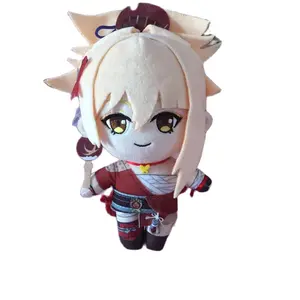Anime Genshin Impact Yoimiya Plush Doll Toy Ning Guang Eula Game Cute Soft Stuffed Pillow Kids Gift 20cm