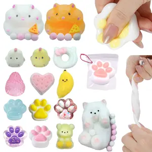 15 PackSquishy Toys kit, Squishies Stress Relief Toys Party Favors, Squishy Fidget Toys，Easter Gifts Easter Basket Stuffers