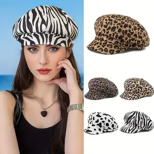 Women's berets for autumn and winter, women's hats for winter, soft and comfortable, women's thin hats, fashionable and versatile octagonal hats, an ideal gift. beret  girl