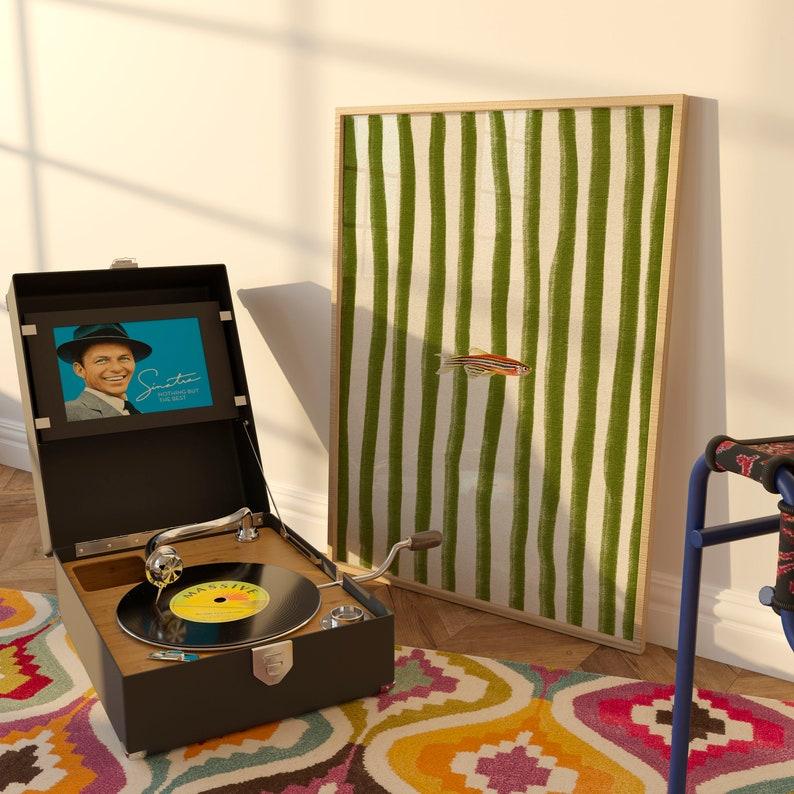 Digital  Sardines Art Print  Fashion Wall Art  Kitchen Wall Art  Sardines Poster  Kitchen Food Poster  Olive Green Color