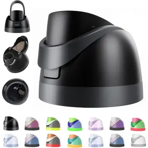 Replacement Lid for Owala Freesip, One Button Water Bottle Top Lid Compatible with Owala Cup 16oz 24oz 32oz 40oz, BPA-Free Leakproof Replacement Accessory for Owala Freesip