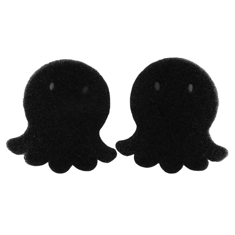 Viral Cute Black Octopus Oil Absorbing Sponge For Hot Tub & Pool
