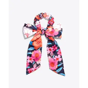 Tie Scarf Scrunchie in Wildflower Bouquet
