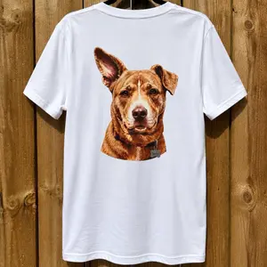 Personalized Pet Shirt | Custom Dog Portrait Tee | Gift for Dog Lovers | Unisex
