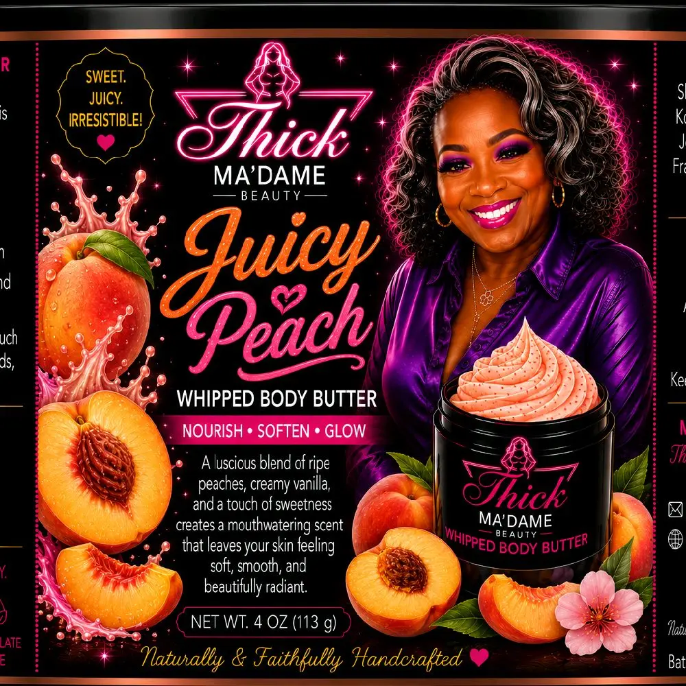 Juicy Peach Whipped Body Butter