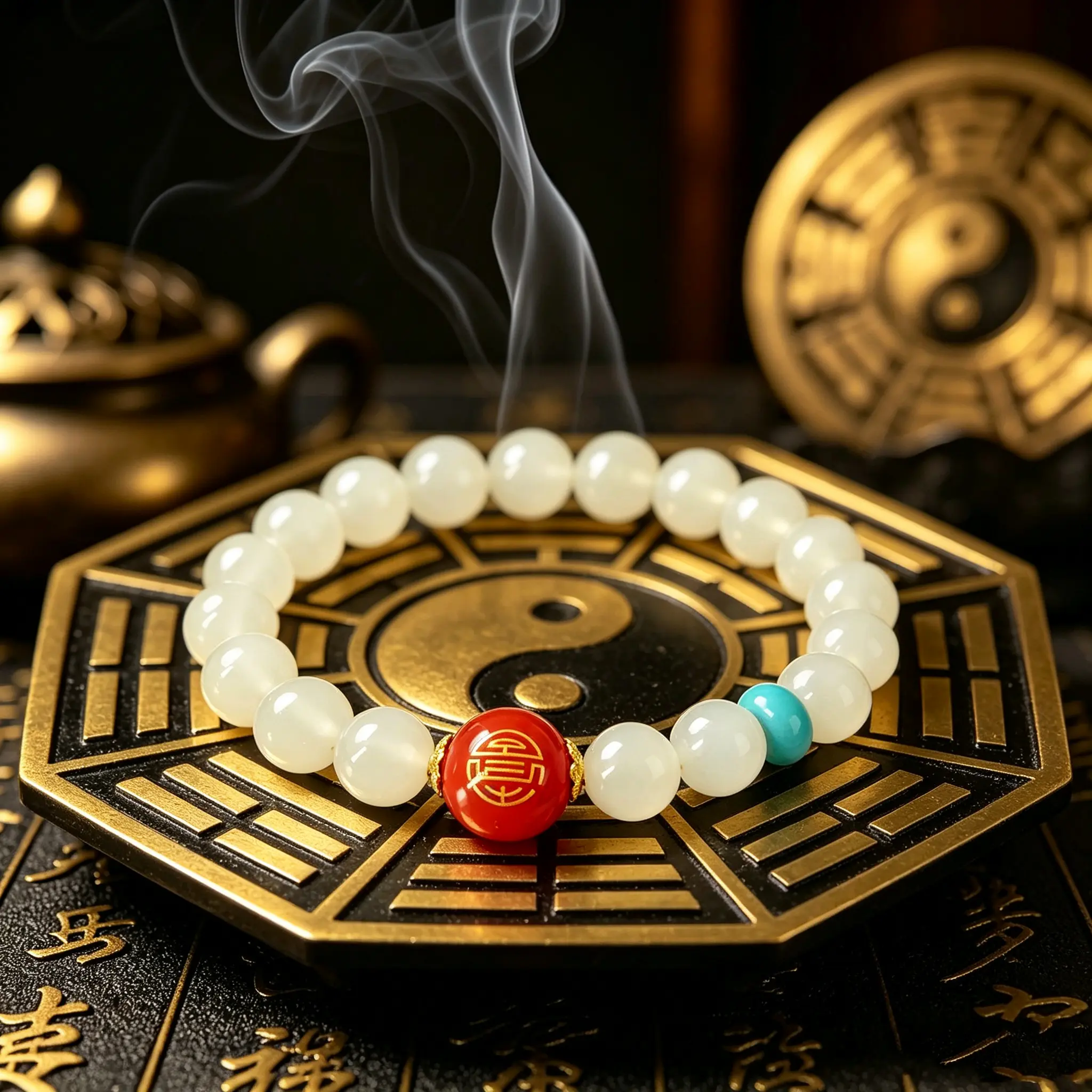 The red-and-white beaded bracelet for women is a cultural bracelet that can enhance peace of mind, fortune, career, and love.