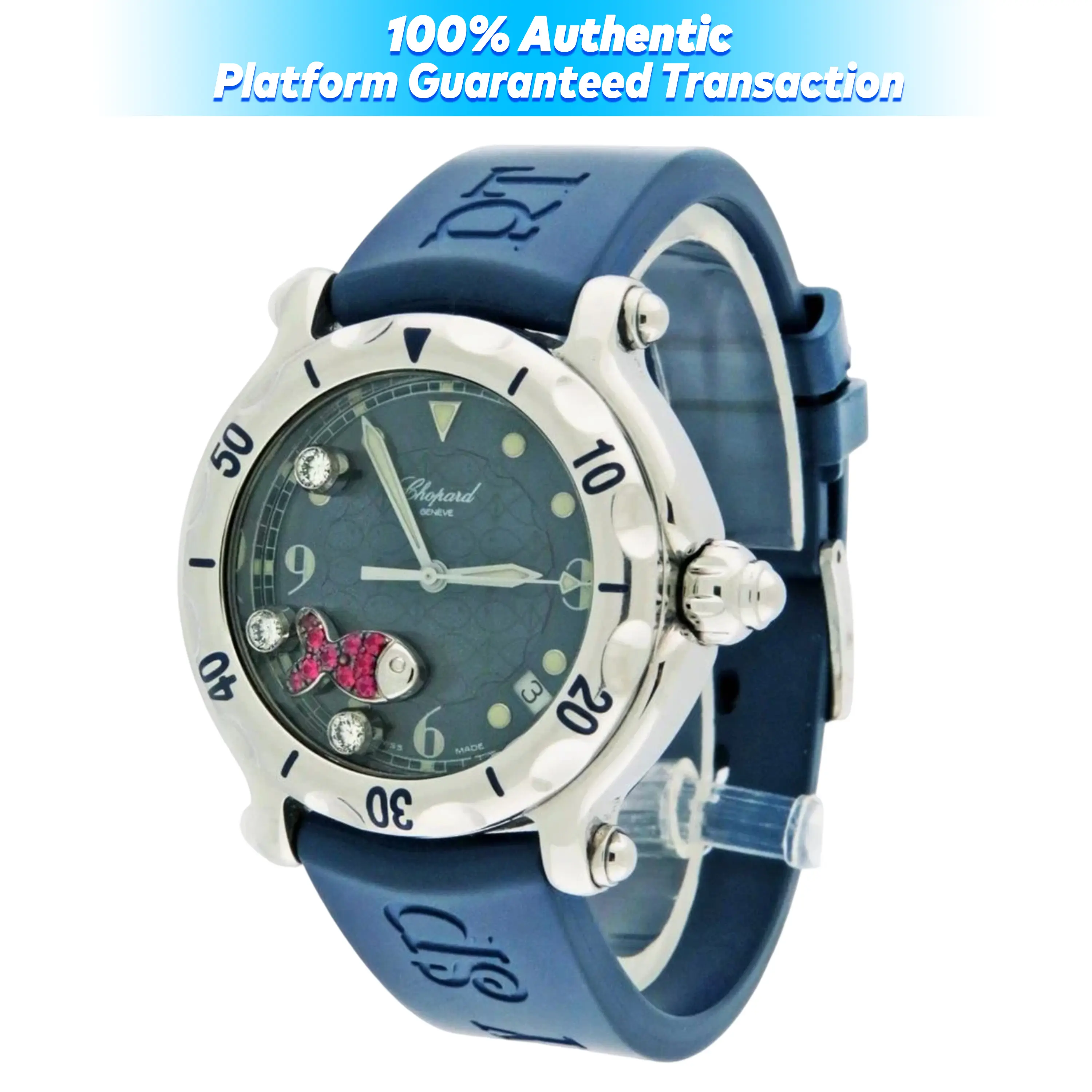 Chopard Happy Sport Diamond Watch（Original Factory Diamond-Set）38mm Reference 8347 /4346