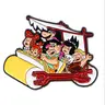 Cartoon Movie Enamel Brooch, Zinc Alloy Badge, Elegant Women's Holiday Gift, Backpack & Clothing Accessory, All Seasons, Enamel Lapel Pins