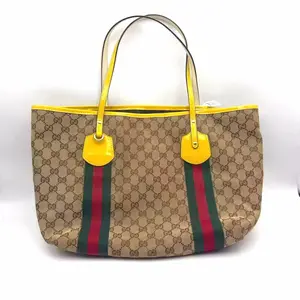 Pre-owned GUCCI h9 Classic Double G Monogram Tote Bag 71885
