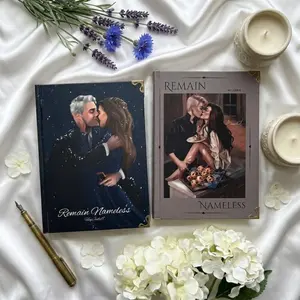 Remain Nameless Hardcover - HeyJude19 Fanfic - Dramione Fanfiction Book - Romantic Hardcover Bookish Gift