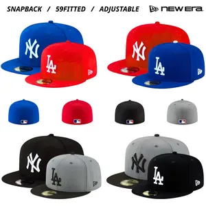 MLB New Era Dodgers Yankees Premium 59FIFTY 9FORTY Fitted Snapback Hat – Baseball Cap for Men Women, Adjustable Trucker Gorras, Retro Athletic Street Style, Casual Everyday Wear, American Sports Fashion Accessory, Trending 2026