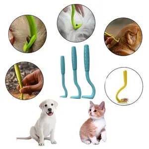 Painless lice picker for dogs and cats - plastic lice pickers and grabbers for the entire head and body