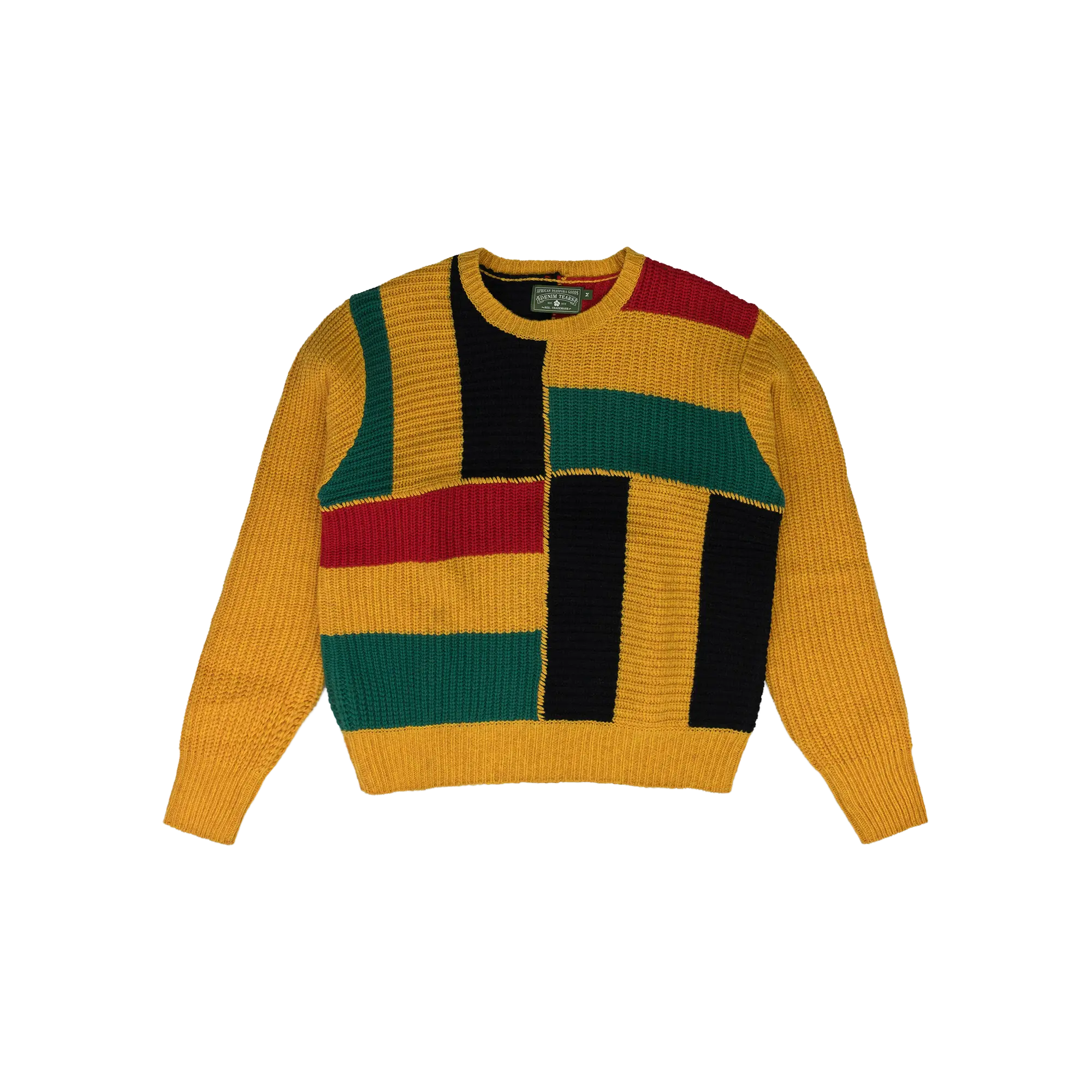 Trifecta Knit Sweater "Yellow" DT733