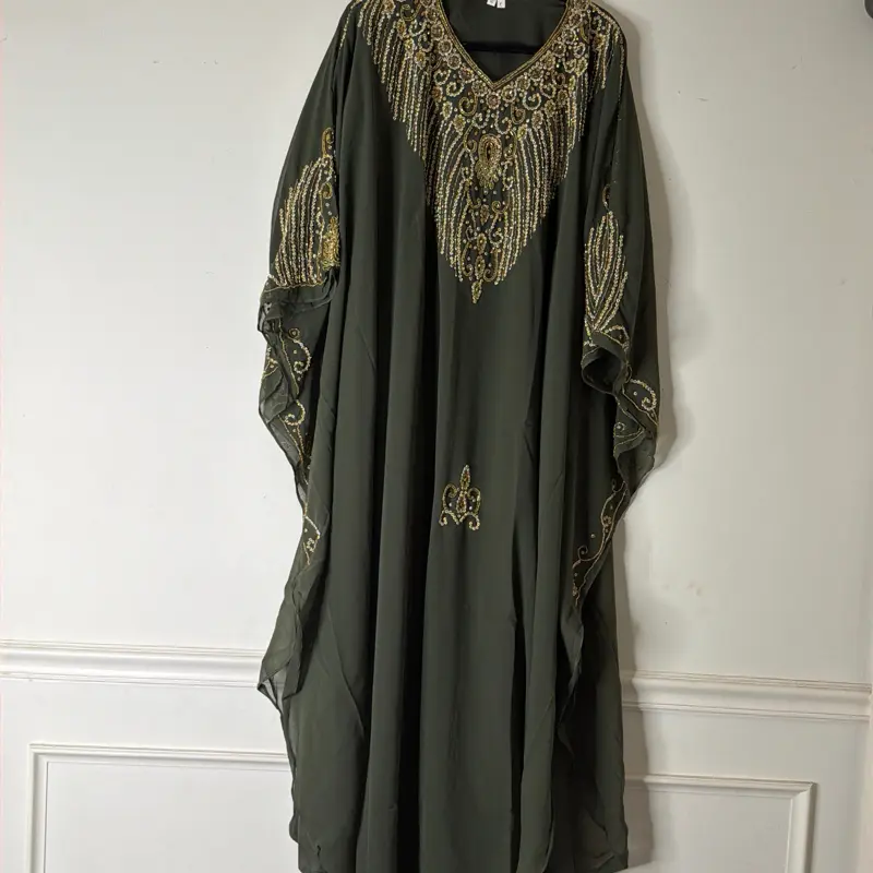 Lady's Formal Long Bubu Gown - Chic Design, Premium Fabric, Formal Wear for Special Occasions