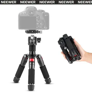 NEEWER M521 20" Portable Desktop Mini Tripod with 360° Ball Head, Adjustable Tabletop Camera Stand for DSLR, Mirrorless, Phone, Vlogging, Live Streaming & Photography