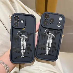 Football Gentleman Neymars Phone Case Suitable for iPhone 17 16e 16 15 14 13 12 11 Mini Pro Max Air X XR XSMAX 8 7 Plus Anti Fall Soft TPU Back Cover
