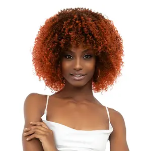 Janet Collection Natural Curly Wig Natural Afro Leon