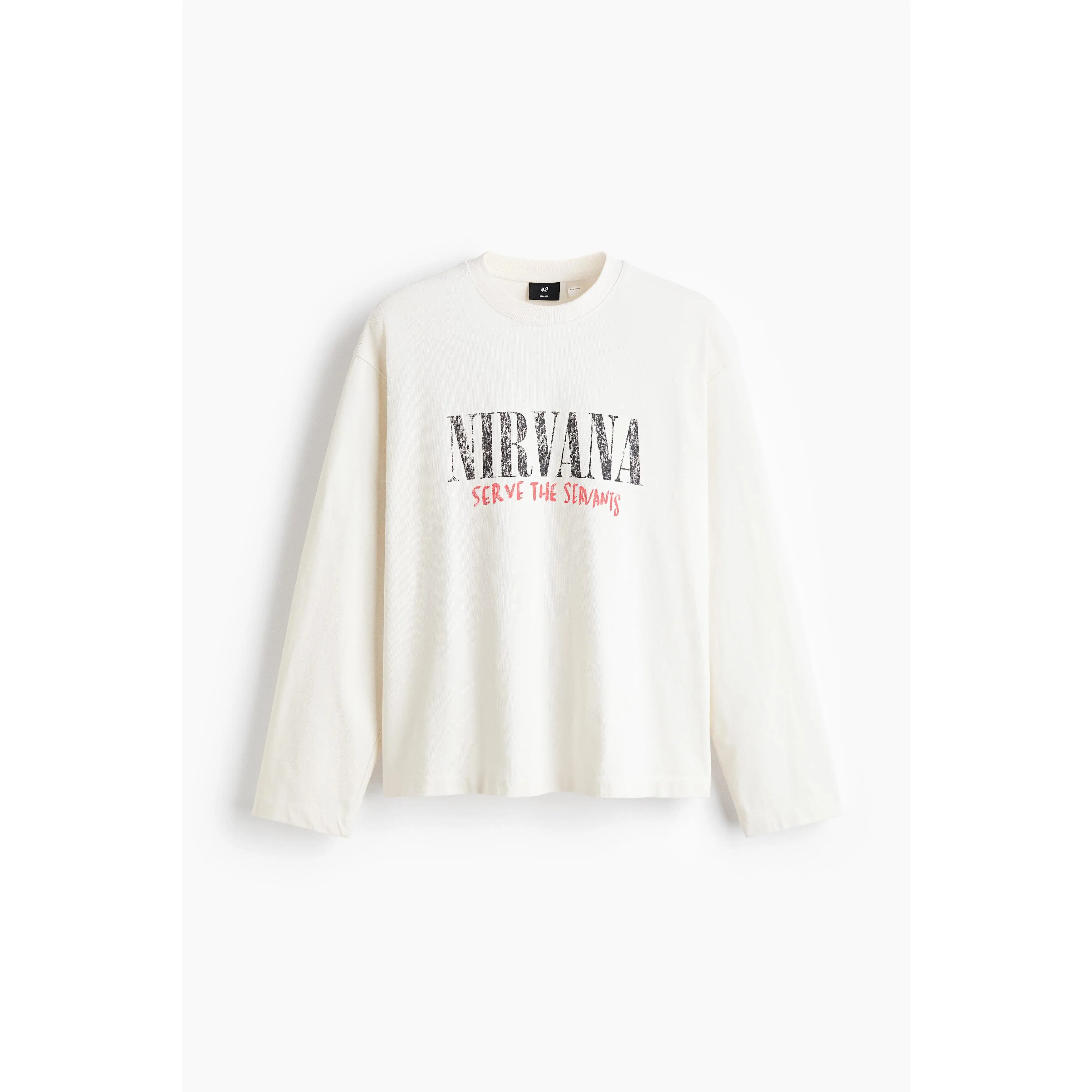 H&M Relaxed-Fit Long-sleeved T-shirt