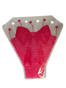 Pink Bowknot Flower Bag  17” X 5” X 17H- 50 piece pack