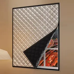 Summer Window Sun Protection Film, 9mm Thickness UV Blocking Insulation, Full Shade for Greenhouses, Heat Resistant and Light Reducing