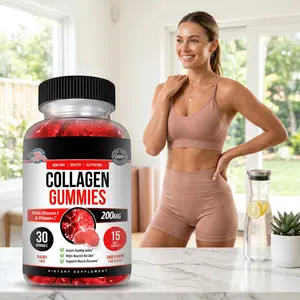 Collagen Gummies for Men & Women Supplement | Nature Made Gummies - 1000mg of Hydrolyzed Collagen, Vitamin C, Selenium & Biotin, Strawberry Flavor - 30 Count
