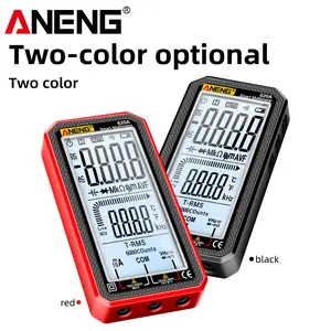 ANENG 620A Smart Digital Multimeter, 6000 Counts True RMS Multimeter with Full LCD Display, Measures AC/DC Voltage Current Resistance Temperature, NCV Tester for Electricians & DIYers，Father's Day Gifts