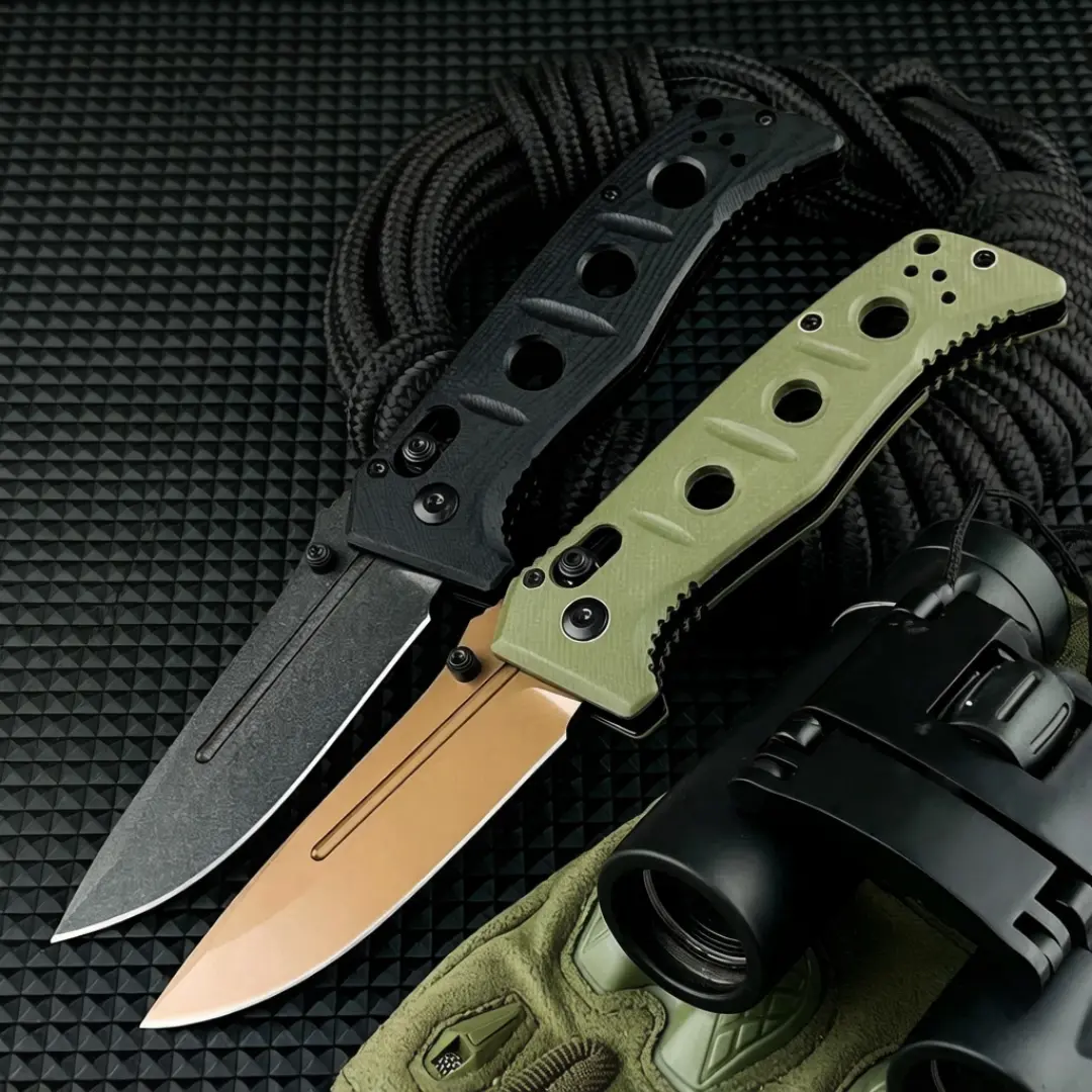 H273 Compact Tactical EDC Knife |   Extremely sharp, suitable for outdoor activities, camping, and kitchen preparation. It’s an ideal gift for couples.