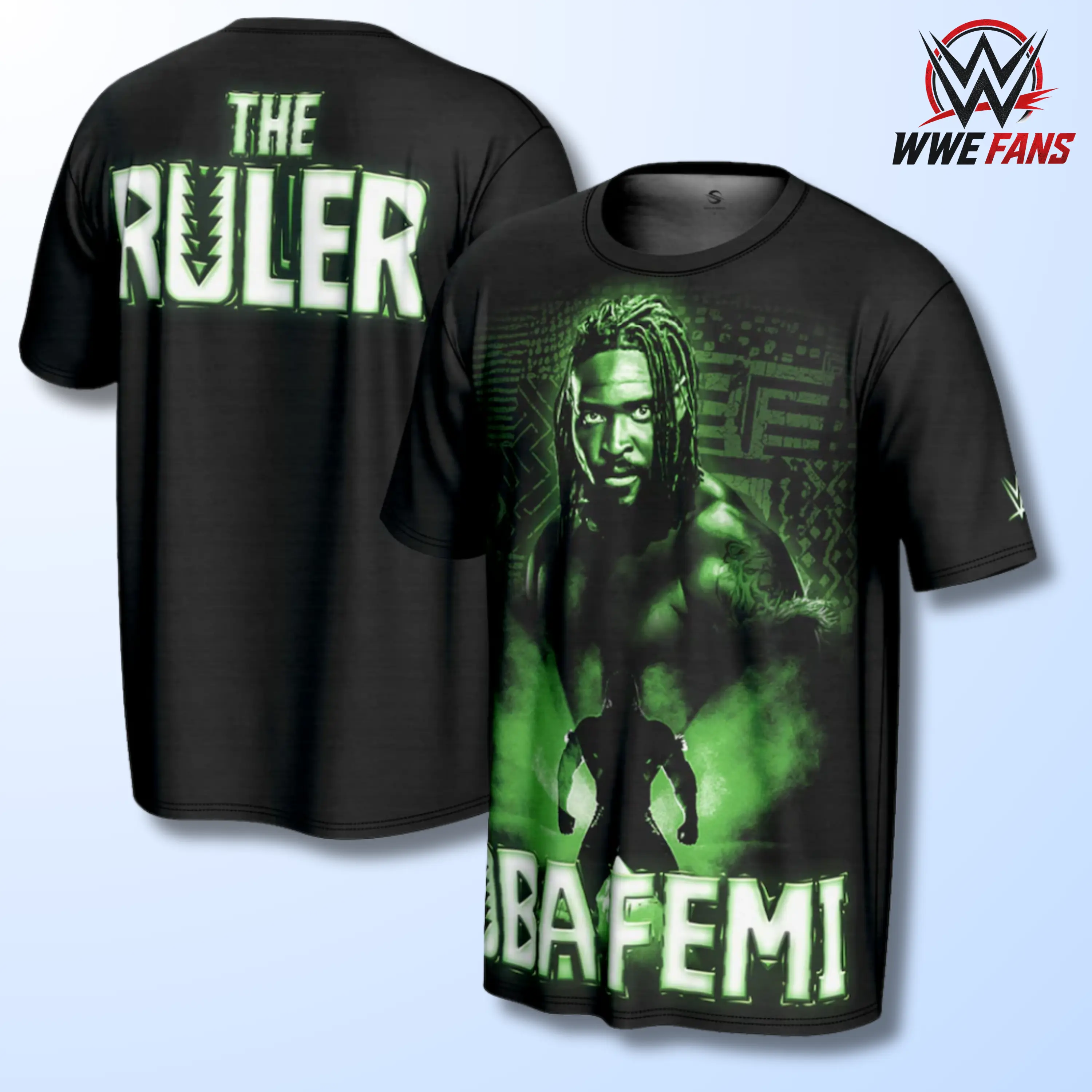 WWE Oba Femi Superstar T-Shirt, Vintage Graphic Champion Tee – Y2K Premium Cotton Top Trendy Streetwear Unisex Wrestling Gift for Fans Made in USA