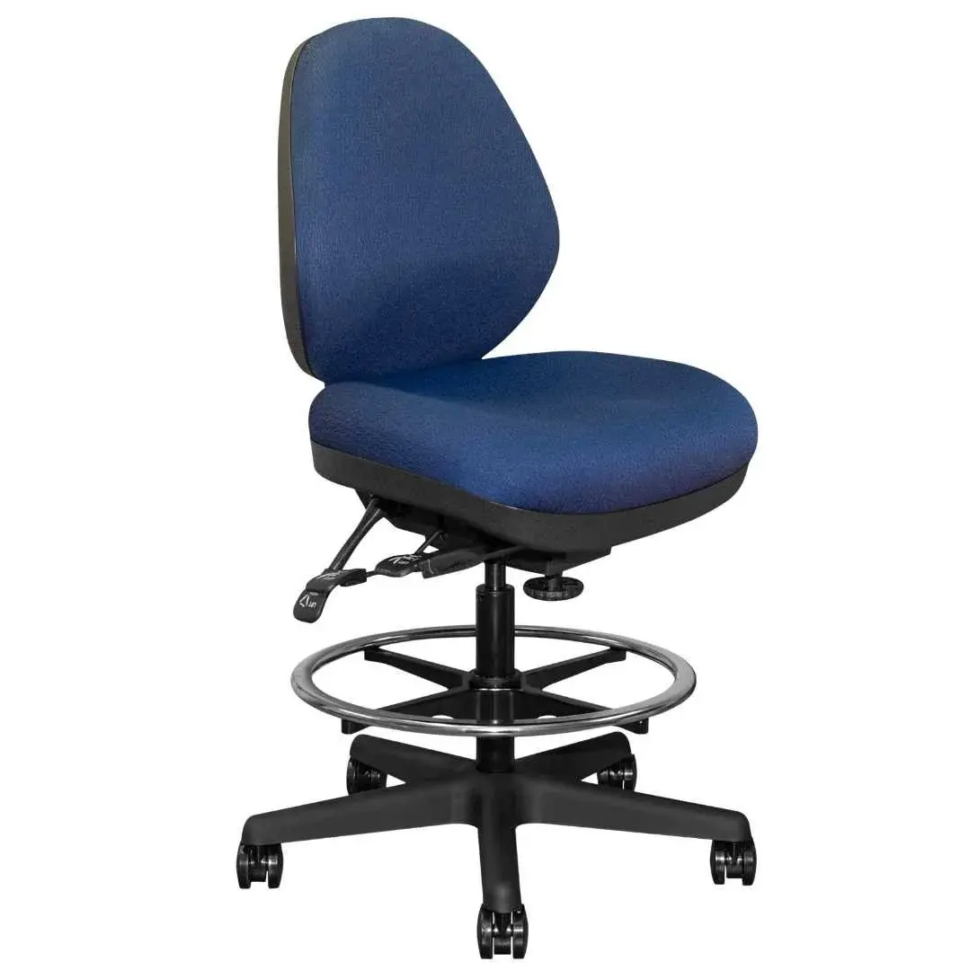 SEW COZY Premium Horn of America Furniture Sewing Chair - Dependable Storage-Ready for Makers, Enhances Organized Craft Spaces, Boosts Comfortable Workspace for Sewing Tool Organization, Polished Furniture Look
