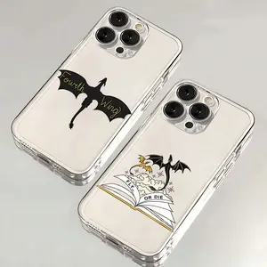Dragon F-Fourth W-Wing Phone Case For iPhone 16 15 14 13 12 11 Mini Pro Max X XR XSMax Transparent Cover