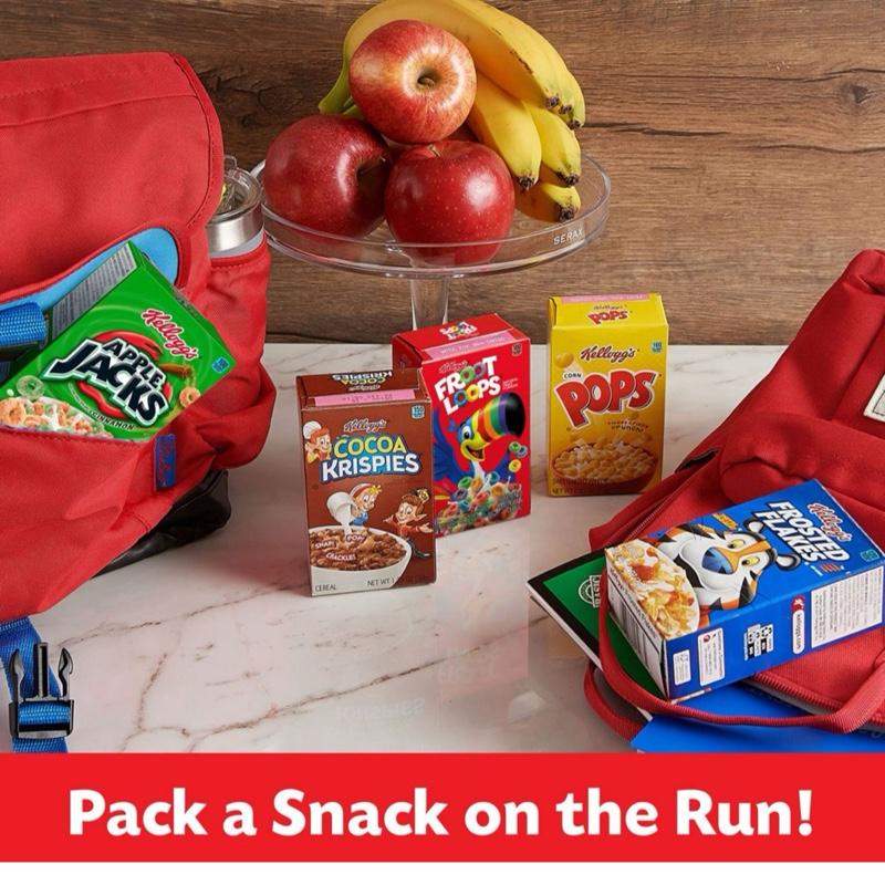 Assorted Cereals Variety Pack 25  Pack - Includes Breakfast, Snack Time, and More (Small Box’s)