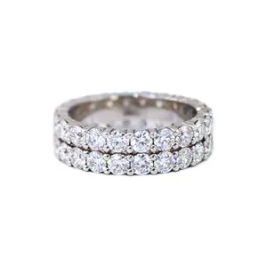 Big Kahuna Jewelry - Moissanite Eternity Band