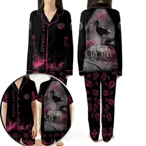 Sleep Token Pajama S3 Set Shirt, Even in Arcadia Tour Sleep, Inspired Vintage Pajama, Concert Music, Festival Louder Than Life Gift For Fans Men Women
