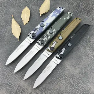 4 Styles Colt II Button Folding Knife 440C Blade Nylon Wave Fiber Handle Camping Outdoor EDC Pocket Tools