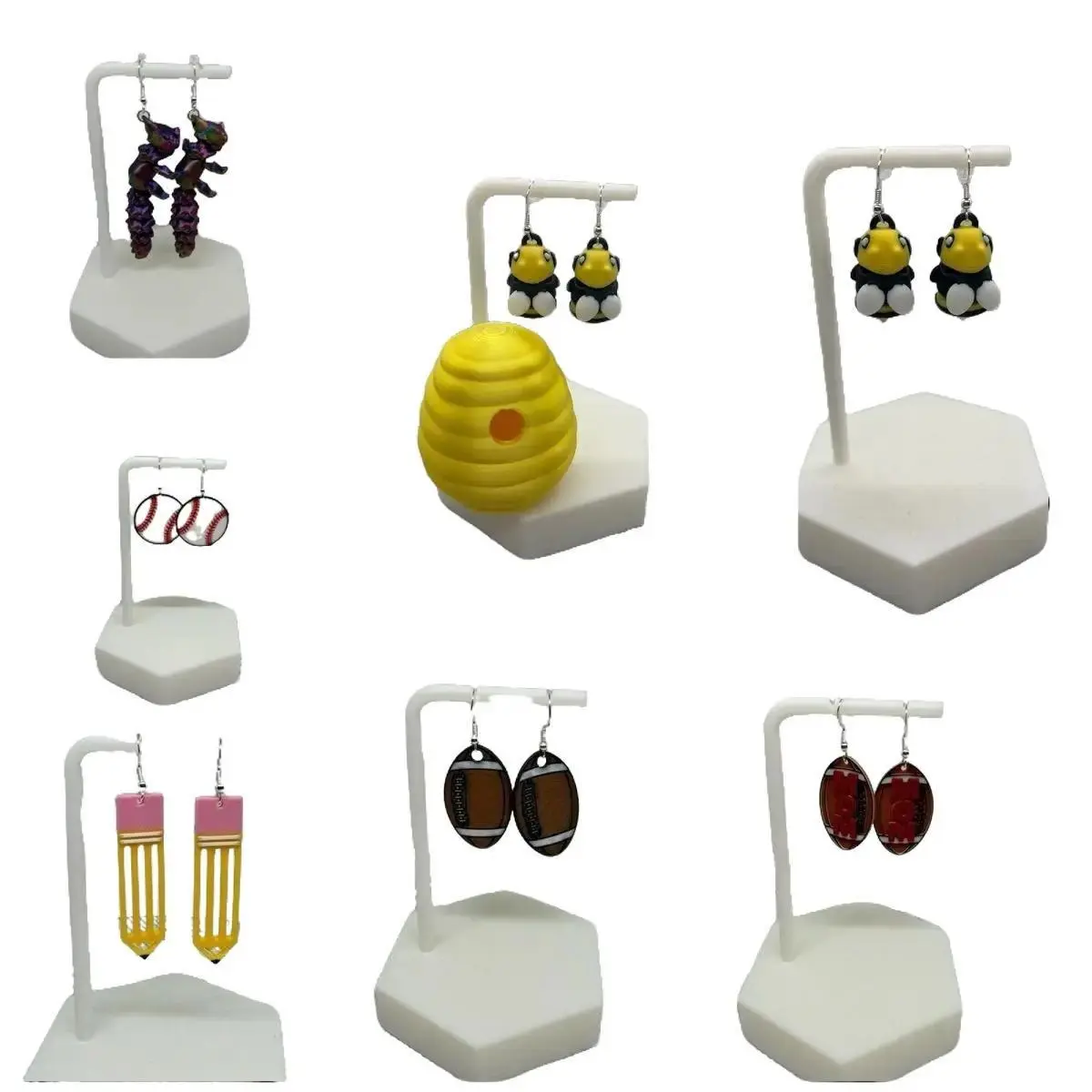 3d printed earrings