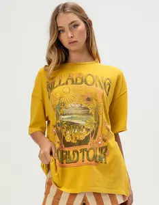 BILLABONG Between Night And Dawn Womens Boyfriend Tee