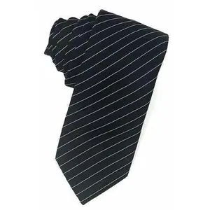 Black Newton Stripe Necktie