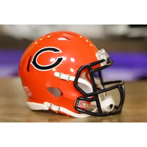 Chicago Bears Riddell Speed Mini Helmet - Orange Alternate