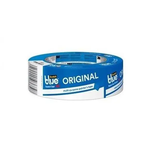 3M ScotchBlue™ #2090 Rectangle DIY Painter's Medium Adhesion Masking Tape - 2 in x 180 Ft., 70% Post-Consumer Waste, UV & Sunlight Resistant, Exterior Use, Trim Application, Energy Management, Case of 18 (2090-48NC)