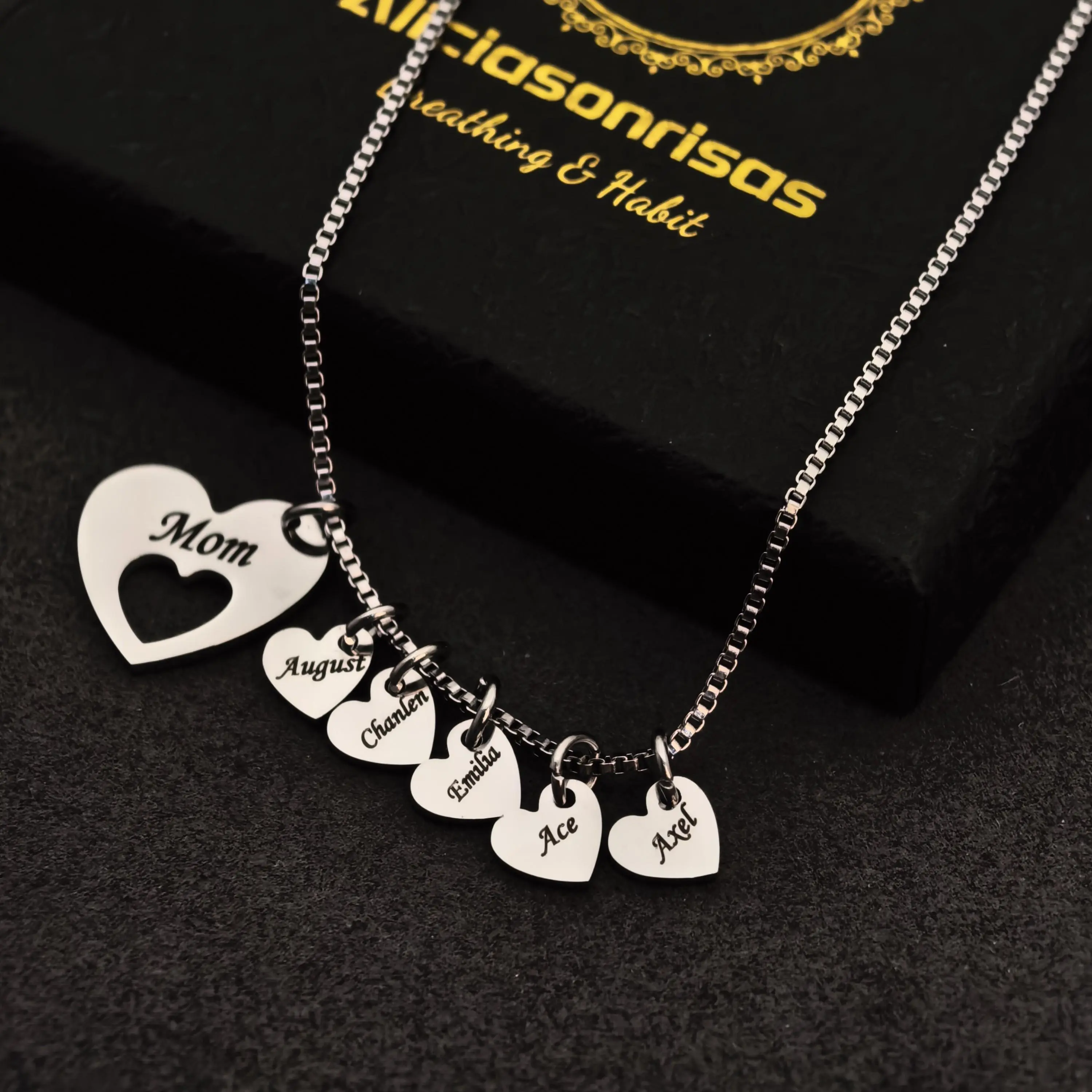 Silver - 5 Hearts 