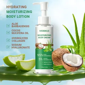 MEIDAILE Moisturizing Body Cream,Hydrating Body Lotion for Women,Body Butter 3.53oz - For Dry Skin - Ultra Hydrating Whipped Aloe Barbadensis + Cocos Nucifera Oil - Vegan Skincare & Clean Body care - For Extremely Dry Skin