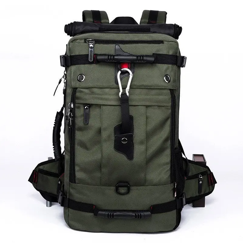 Unisex Modern Wear-Resistant Travel Duffel Bag - Large Capacity Holdall with Multiple Compartments for Weekend, Gym Use, Compartmented