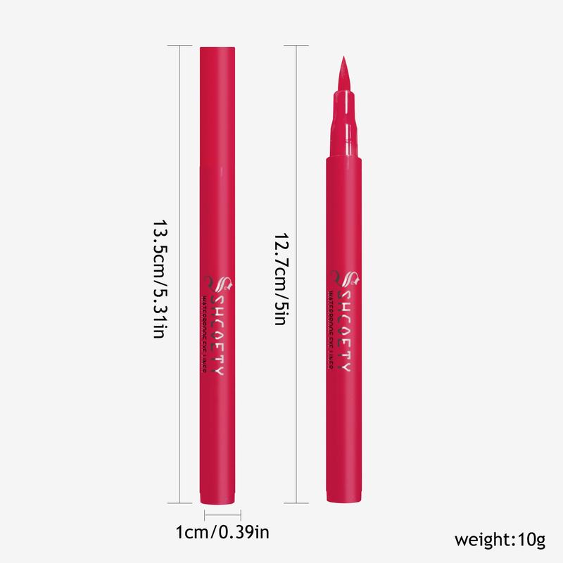 Waterproof Liquid Eyeliner, 12pcs Long Lasting Matte Eyeliner, Quick Drying Eyeliner Pen, Longwear Eye Liner, Professional Daily Makeup Accessories