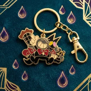DELTARUNE Mike Trio Acrylic Keychain